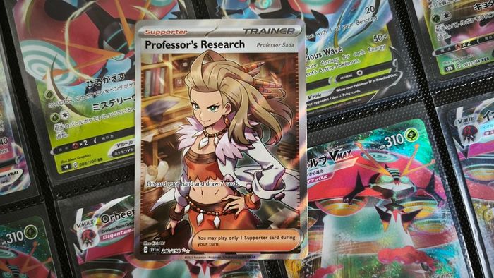 Professor's Research - Professor Sada ! Ultra Rare ! from Scarlet & Violet Set ! 2023 ! Pokemon Card !