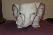 Vintage ceramic Elephant planter