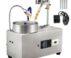 Gem Faceting Machine Rock Polisher 2800rpm Jewelry Polisher W/ Pump