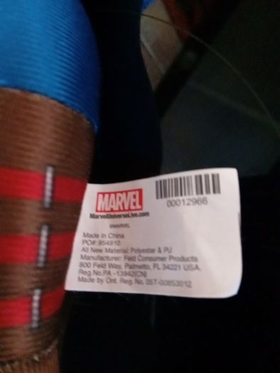 Marvel Captain america 19" plush