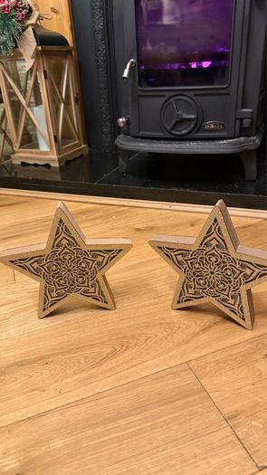 Stars Christmas decorations