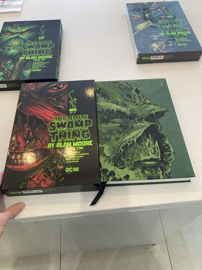 swamp thing absolute volumes 1-3