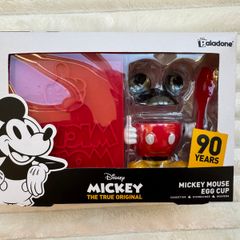 Disney Mickey Mouse Egg Cup & Toast Cutter 90th Anniversary Paladone new Please look at the pictures