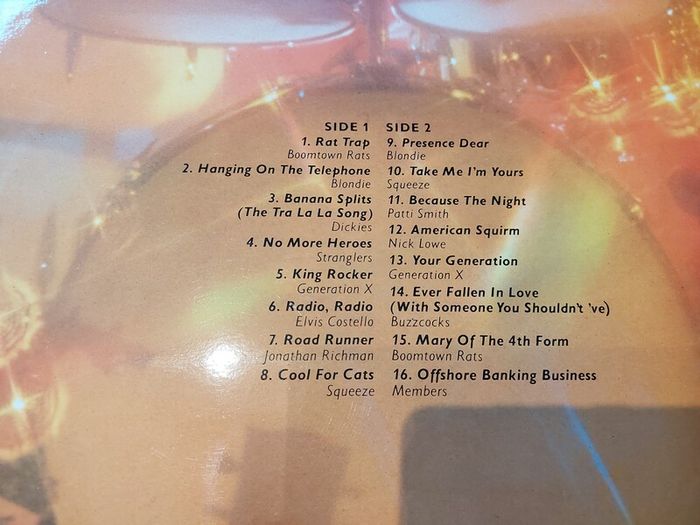The Main Event - KTel Compilation - Vinyl Record - Rats / Blondie / Stranglers etc + hundreds more