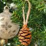 Natural Pinecone Christmas Decorations Image 10