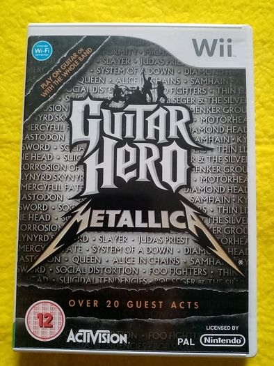 Guitar Hero Metallica Nintendo Wii games Original
