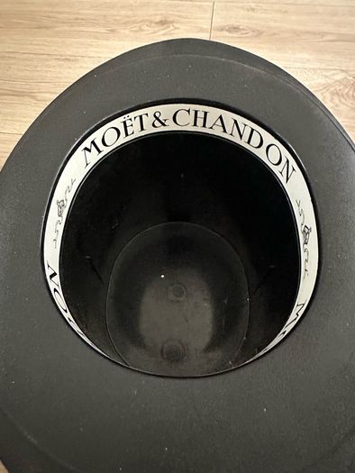 Moet and Chandon label ice bucket