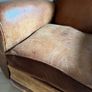 Vintage leather club chair Image 3