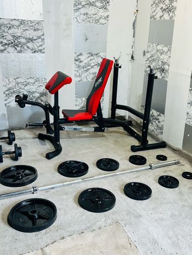 Usf Olympic Weight Becnch Weight Barbell Dumbbells