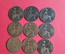Edward VII pennys