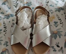 Silver Sandals