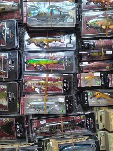 Fishing lures Westin and Strike pro