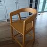 Ella Classic Oak Bar Stool / Island stool Image 3