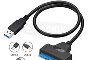 Usb Sata Cable Sata 3 To Usb 3.0 Adapter Computer Cables Connectors Usb Sata Adapter Cable Support 2.5 Inches Ssd Hdd Hard Drive