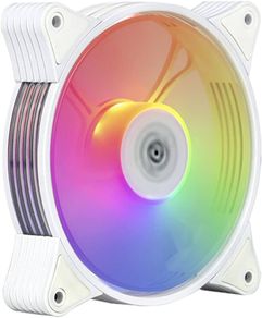 White 120mm PC Computer Case Fan Cooling Cooler 6PIN Adjustable RGB Led 12cm Mute Ventilador Adjust Speed 5V ARGB Fans