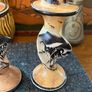 Vintage African Soapstone Elephant Candlesticks Image 7
