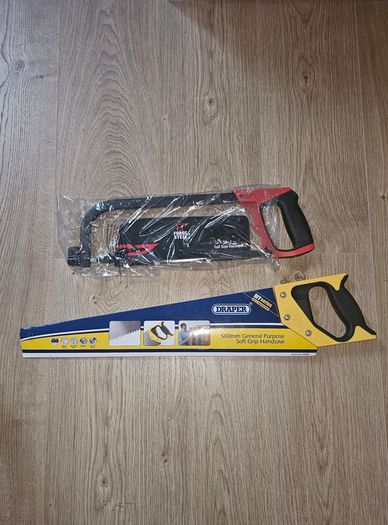Hacksaw & 7tpi Hand Saw