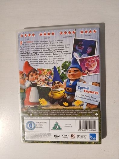 Gnomeo & Juliet DVD