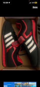 Adidas powerlifting weightlifting shoes size 10 uk