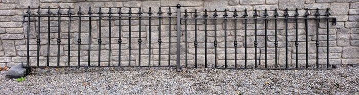 Galvanised Steel Railing (7.2m length)