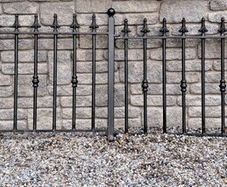 Galvanised Steel Railing (7.2m length)