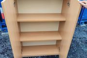 Double Door Office Cabinet Beech  Great Condition