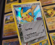 Pikachu Delta Species ! EX Holon Phantoms Stamp Promo ! 2006 ! Pokemon Card !