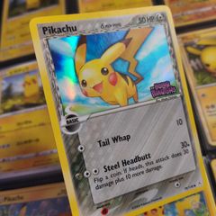 Pikachu Delta Species ! EX Holon Phantoms Stamp Promo ! 2006 ! Pokemon Card !