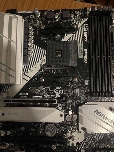 asrock b550m pro4 motherboard