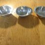 Stainless Steel Soup/Desert Dishes x 3 for Sale Image 2