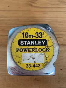 Stanley powerlock 10m tape measure