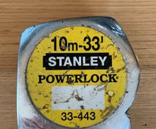 Stanley powerlock 10m tape measure
