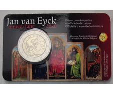 Belgium 2 Euro Base Metals Brilliant Uncirculated Coin 2020 - Jan van Eyck year - 2 Euro Commemorative Coin