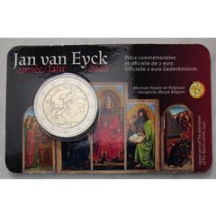 Belgium 2 Euro Base Metals Brilliant Uncirculated Coin 2020 - Jan van Eyck year - 2 Euro Commemorative Coin