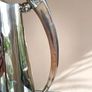 Vintage "Alpaca Silver" Metal & Horn Argentinian Pitcher Image 2
