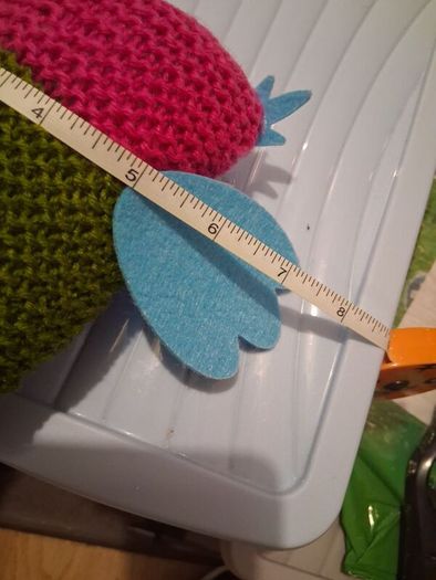 hand knitted owl