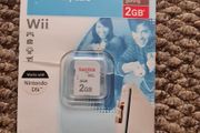 Sandisk wii sd card new