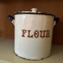 Enamel Vintage Floor Pot Image 2