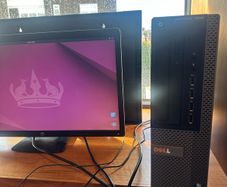 Dell OptiPlex 7010 PC with  23 inch Monitor and Keyboard and Mouse. Ready to Go