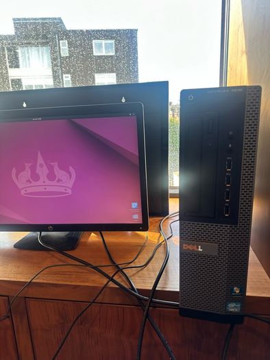 Dell OptiPlex 7010 PC with  23 inch Monitor and Keyboard and Mouse. Ready to Go