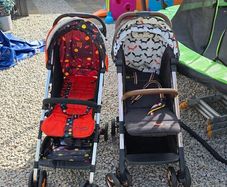 2 casatto prams