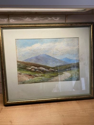 Vintage watercolour