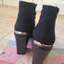 Zanni and Co Ladies Black Ankle Boots - New Image 3
