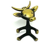 Rare Mid Century Walter Bosse Cow Pencil holder