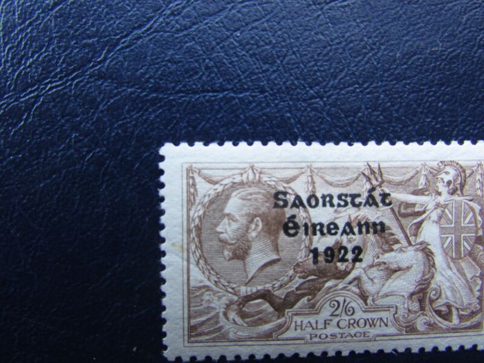 Irish Free State 1922 Halfcrown Overprint.Mint hinged.