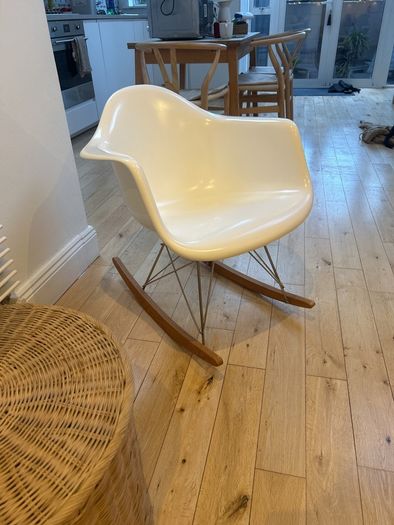 Vintage Eames Rocker Shell Chair