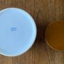 Vintage Hornsea Sugar Canister Brown and White Stripe Ceramic Storage Canister Image 3