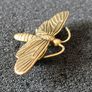 3 brass Insects, Solid brass. Image 4