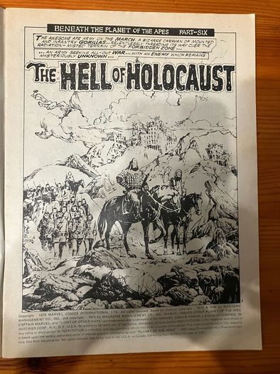 Comic: 'Planet Of The Apes' no. 45 / 1975
