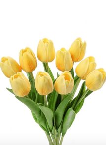 10 Artificial Tulips